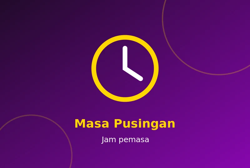 Ilustrasi masa pusingan untuk panduan Fast Games Pavilion88
