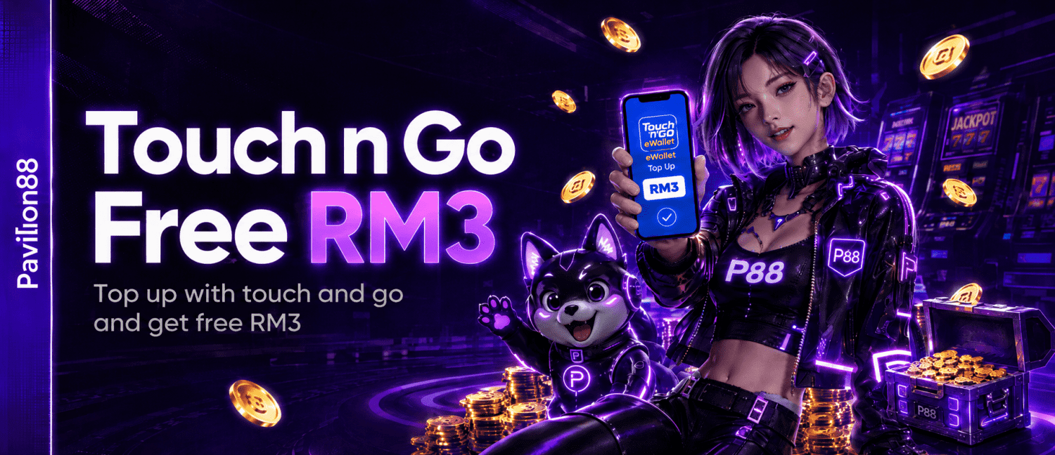 Poster rasmi Pavilion88 Touch n Go Free RM3 dengan tawaran Ganjaran RM3