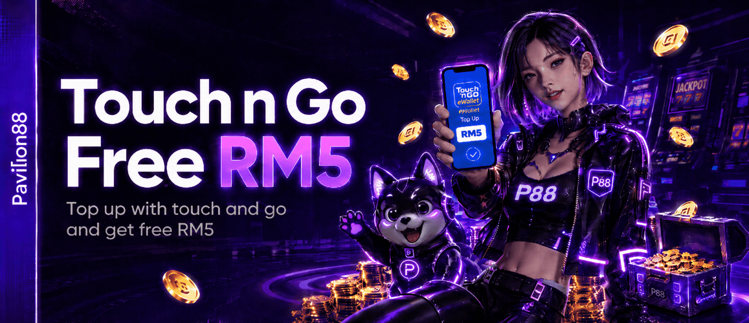 Poster rasmi Pavilion88 Touch n Go Free RM5 dengan tawaran Ganjaran RM5