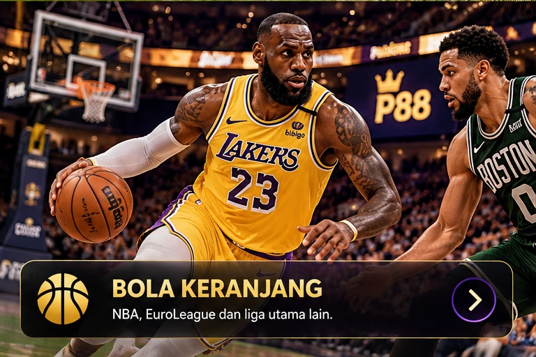 Ilustrasi bola keranjang untuk panduan pasaran Sports Pavilion88